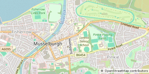 Map of East Lothian