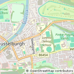 Map of East Lothian