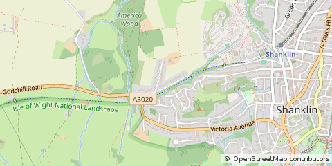 Map of Shanklin