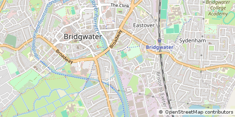 Map of Bridgwater