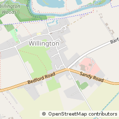 Map of Bedford, Bedfordshire