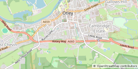 Map of Otley