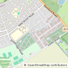 Map of Ilford