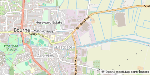 Map of Bourne