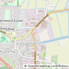 Map of Bourne