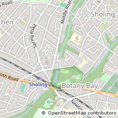 Map of Southampton