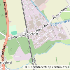 Map of Wolverhampton, West Midlands