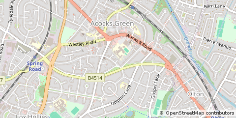 Map of Birmingham