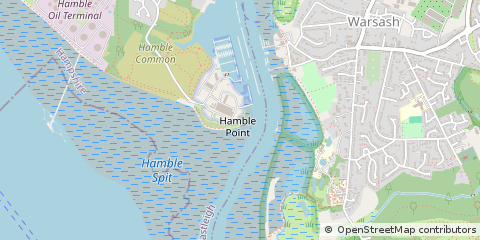 Map of Southampton, Hampshire