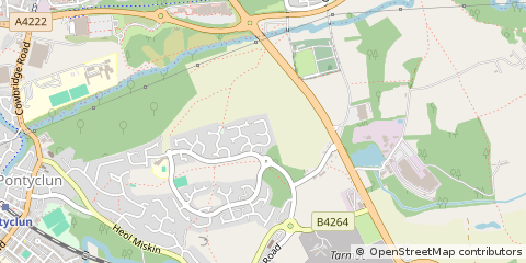 Map of Pontyclun