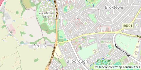 Map of Nottingham