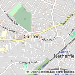 Map of Nottingham