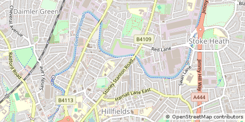 Map of Coventry