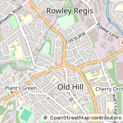 Map of West Midlands