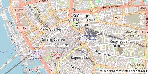Map of Liverpool