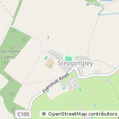 Map of Steppingley, Bedford