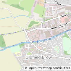 Map of Altrincham, Cheshire