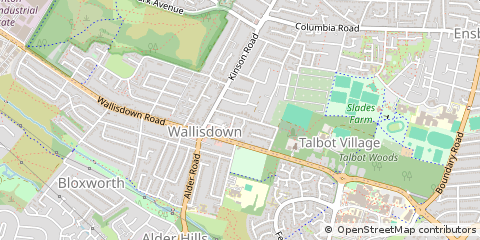 Map of Bournemouth