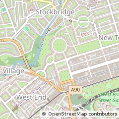 Map of Edinburgh