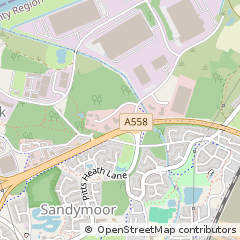 Map of Runcorn, Cheshire