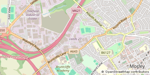 Map of Leeds