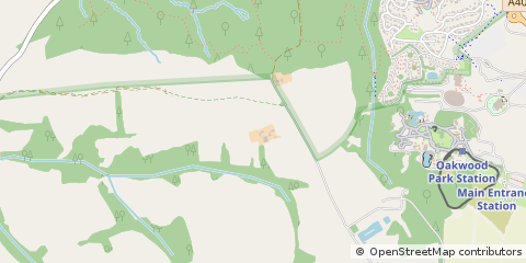 Map of Martletwy, Pembrokeshire