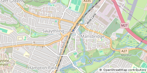 Map of Southampton