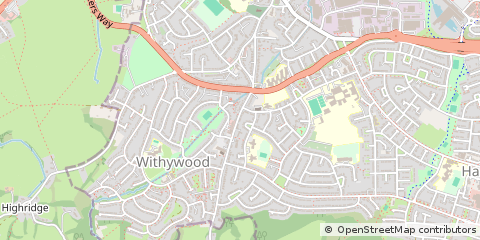 Map of Bishopsworth