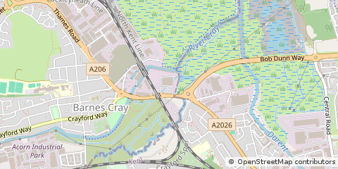 Map of Dartford