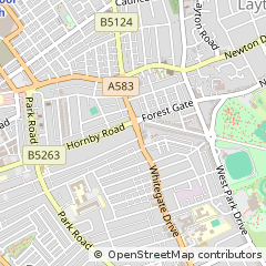 Map of Blackpool