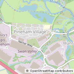 Map of Northampton, Northamptonshire
