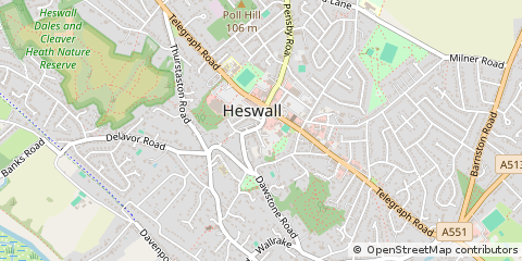 Map of Wirral