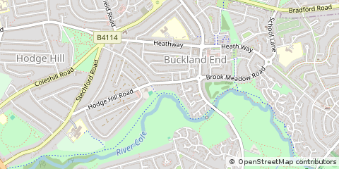 Map of Birmingham
