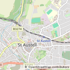 Map of Cornwall