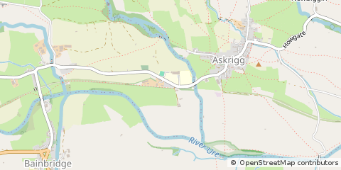Map of Leyburn, North Yorkshire
