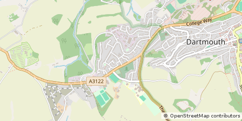 Map of Dartmouth