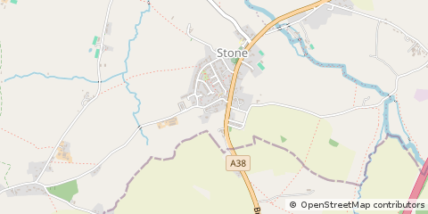 Map of Stone, Gloucestershire