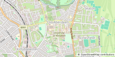 Map of Aberdeen
