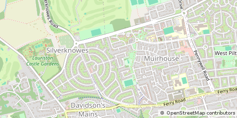 Map of Edinburgh