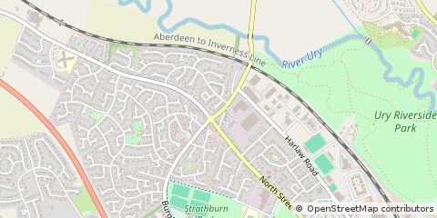 Map of Inverurie