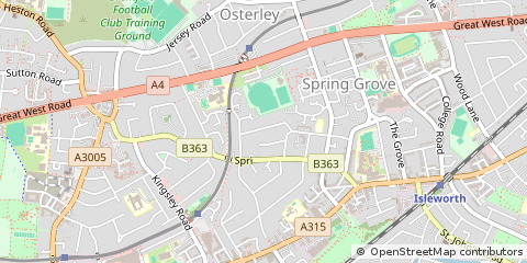 Map of Isleworth