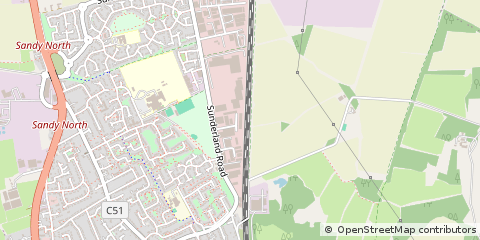 Map of Sandy