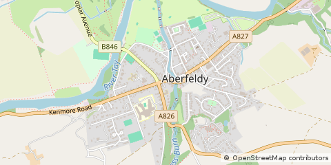 Map of Aberfeldy