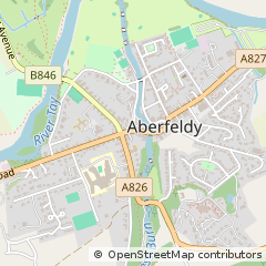 Map of Aberfeldy