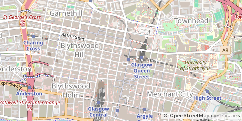 Map of Glasgow