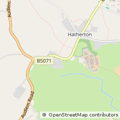 Map of Nantwich, Cheshire