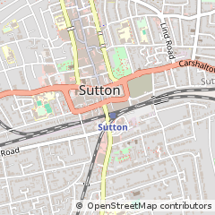 Map of Surrey