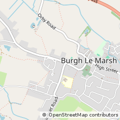 Map of Skegness, Lincs