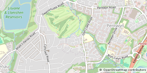 Map of Cardiff