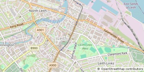 Map of Edinburgh